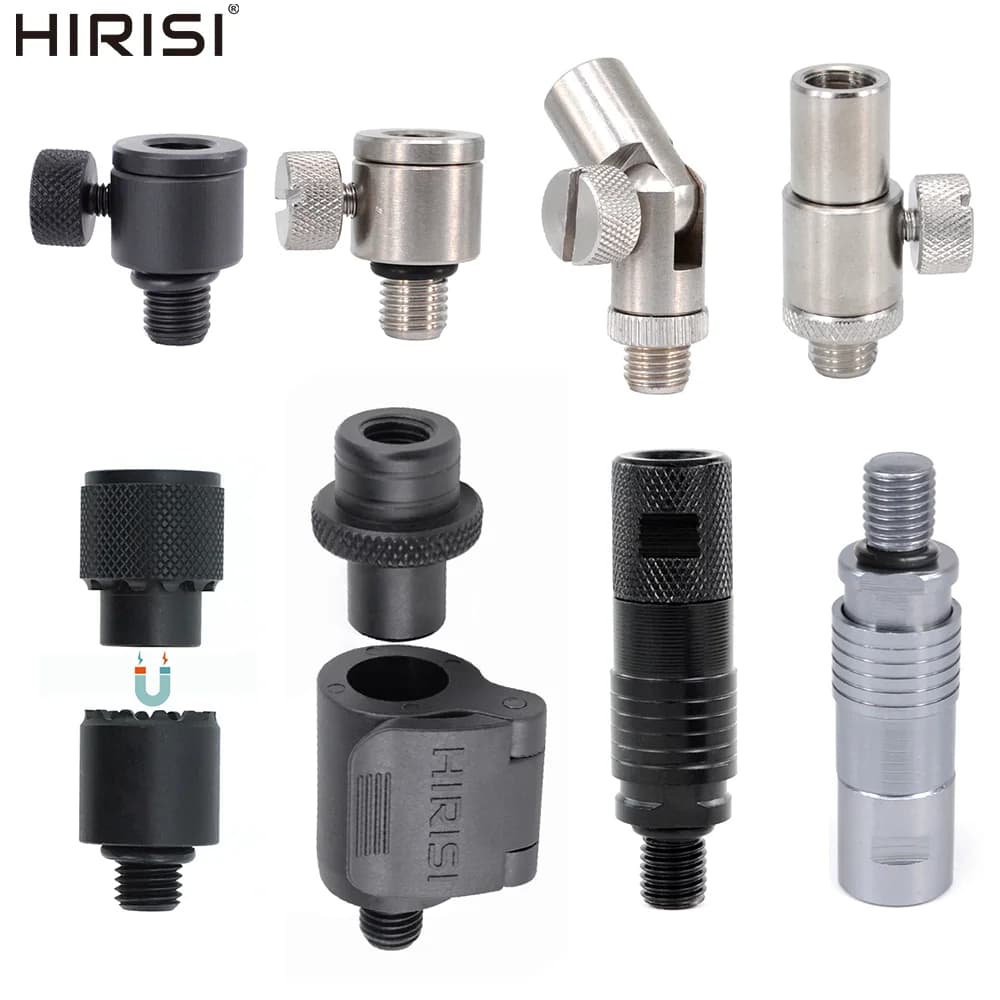 Connecteur universel rapide changement aluminium pour rod pod tiges rive barres buzzer alarmes