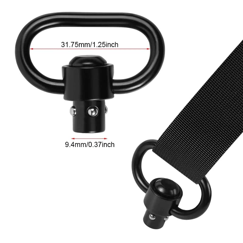 Attache rapide tactique RSA GBB pour rail 20mm - Accessoire de sangle pour fusil de pêche et chasse