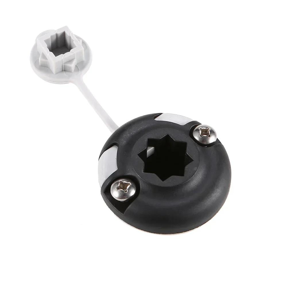 Support de canne à pêche pour kayak gonflable - Base de montage en nylon durable avec kit accessoires