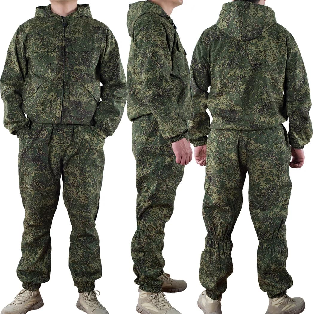Combinaison camouflage russe été pêche chasse respirante vêtement extérieur confortable tenue tactique