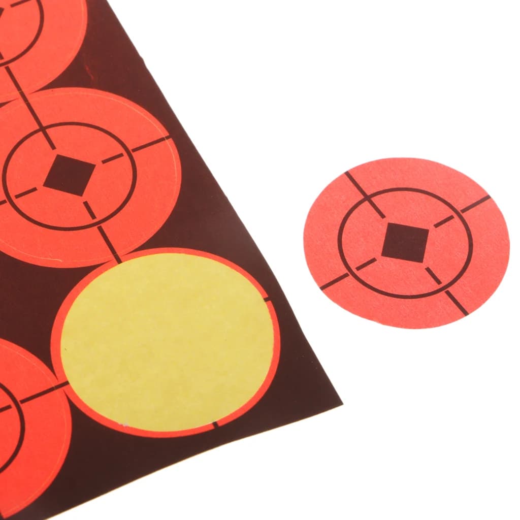 720 autocollants cibles orange 2.5cm adhésifs pour entraînement tir pêche arc - Pratique