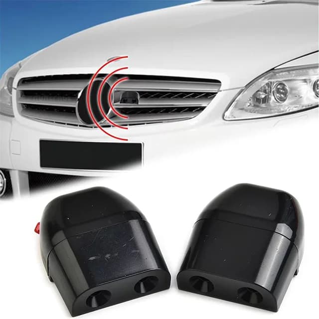 2 répulsifs ultrasoniques animaux pour voiture montage calandre sécurité anti-collision cerfs