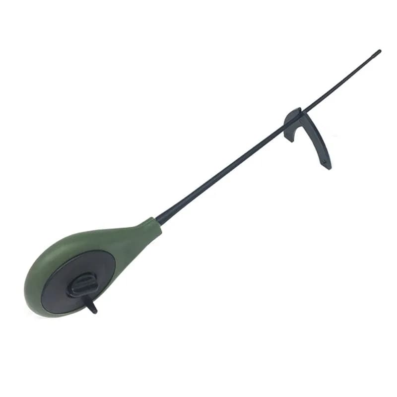 Canne à pêche poche ultra courte 18.5cm - Support portable pêche hivernale mer extérieur