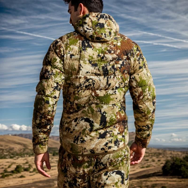 Veste camouflage pêche hiver homme Kelvin Light - Combinaison technique chasse et pêche doublée