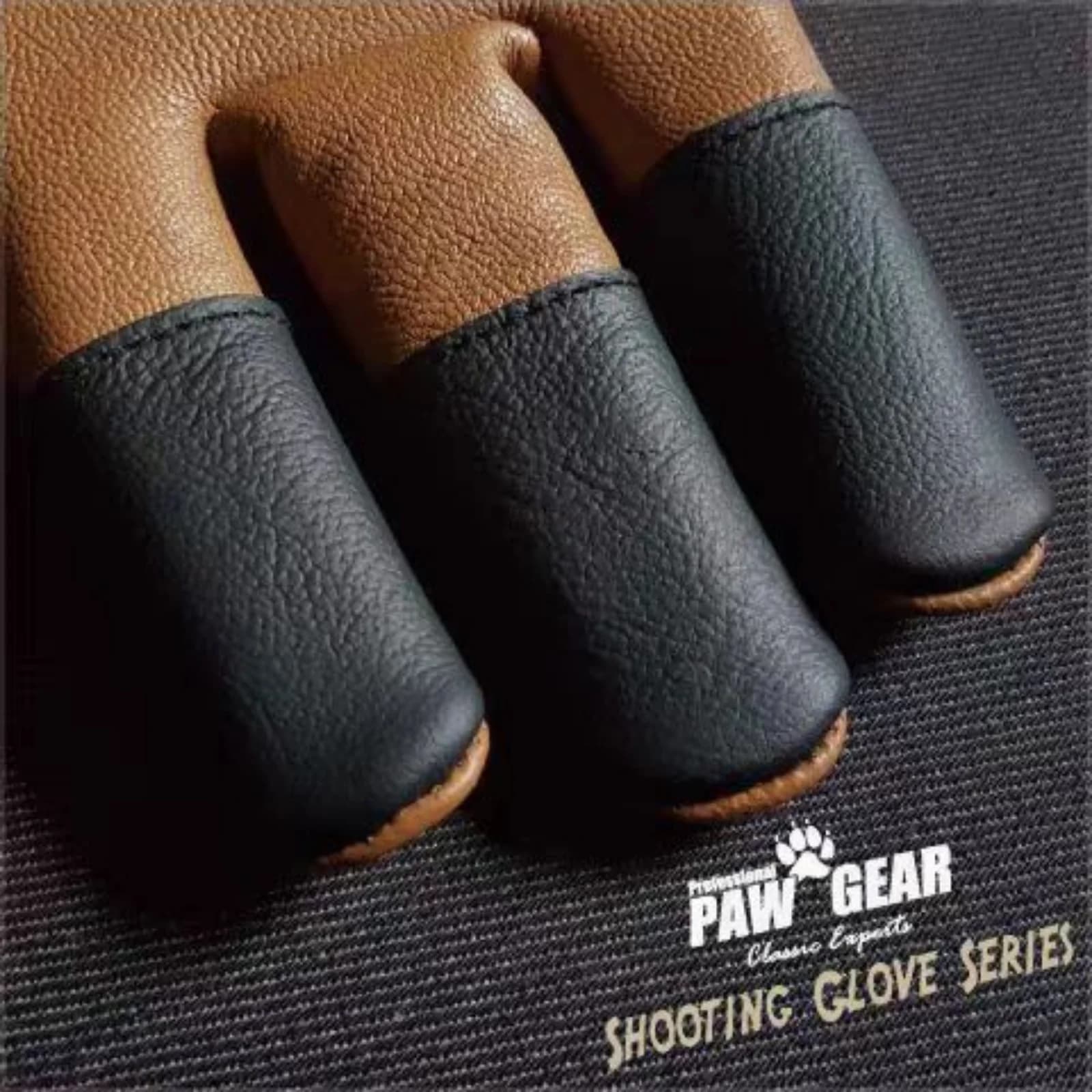 Gants chasse arc à poulies cuir antilope pêche - ultra fins respirants tir à l'arc récurvé