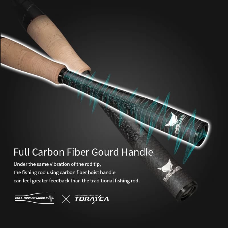 Canne PURELURE WILD avec anneaux Fuji SIC pour gros prédateurs - Brochet et black bass