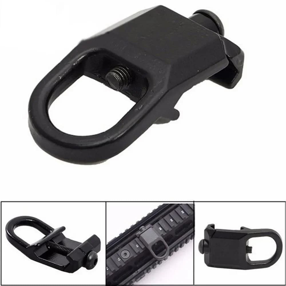 Anneau de montage QD rotatif pour lunette de pêche AR15 - Accessoire de précision
