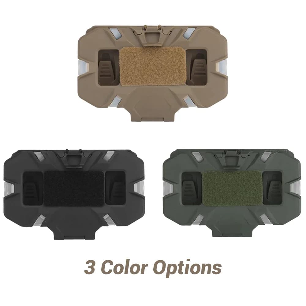 10 panneaux de navigation tactiques MOLLE pliables - Étuis pour cartes et supports téléphone 4.7-6.7 pouces