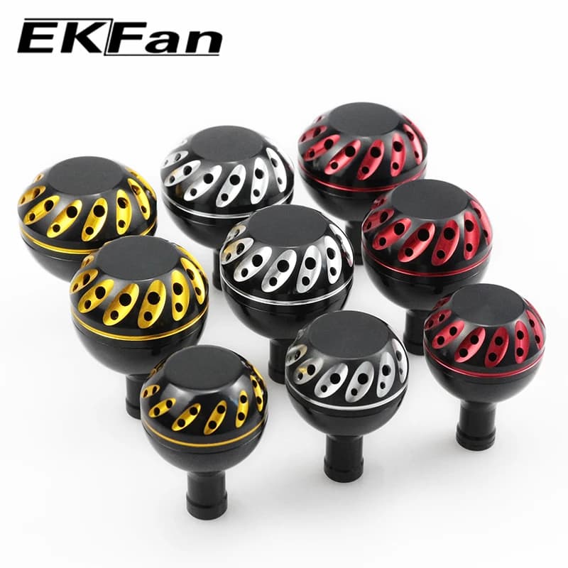 Poignée métal 30/35/38mm pour moulinets de pêche, compatible Daiwa Shimano 4mm, pièce DIY