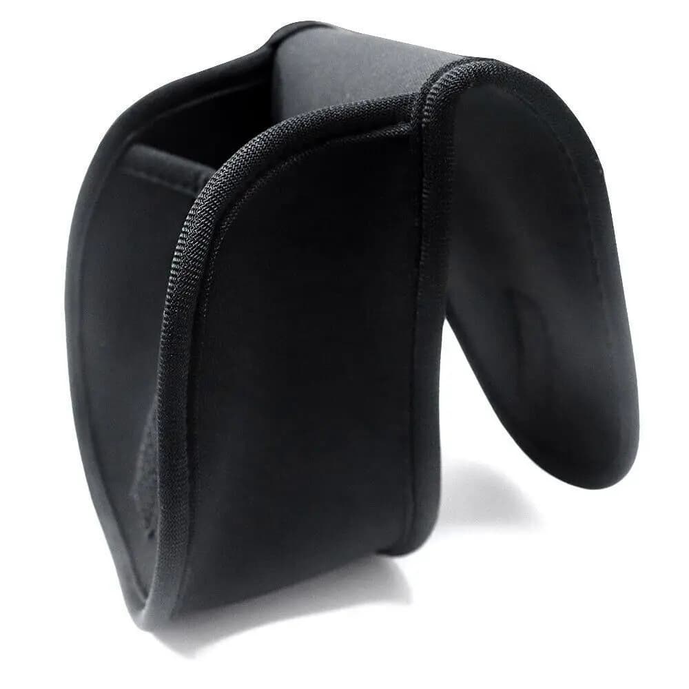 Housse néoprene portable pour moulinet de pêche Luya - Protection étanche grande capacité noir