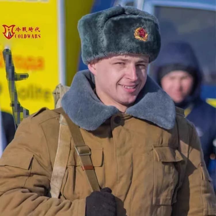 Ushanka russe hiver pêche chasse ouverture tactique oreillettes fourrure étoile rouge