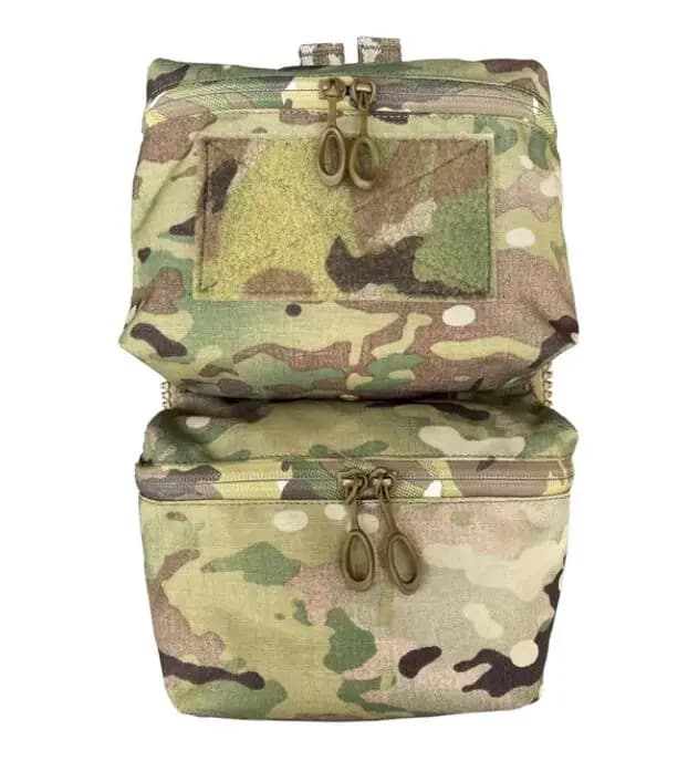 Gilet tactique pêche FCPC V5 camouflage MC complet avec pochette petite taille équipement extérieur