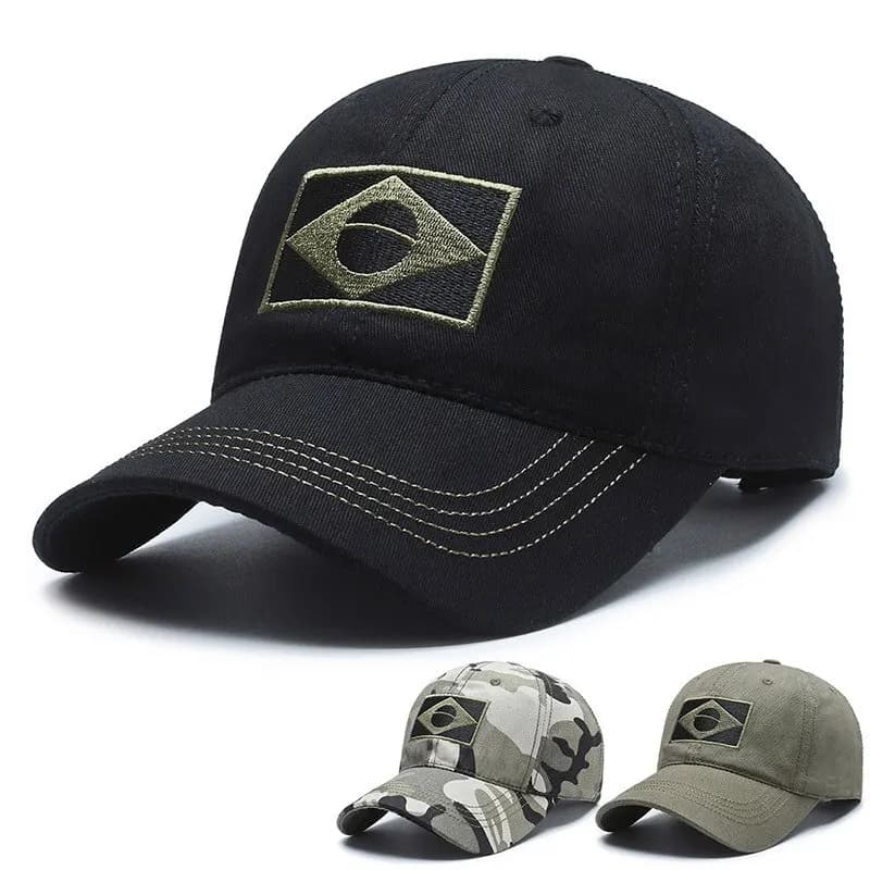 Casquette camouflage pêche brésilienne - Protection solaire homme jeune pêche sportive outdoor
