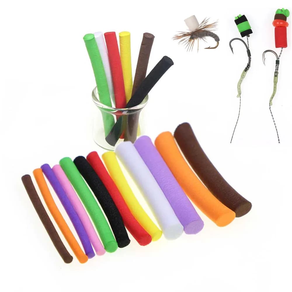 Bâtons flottants en mousse pour pêche à la carpe - appâts pop-up et matériel montage parachute