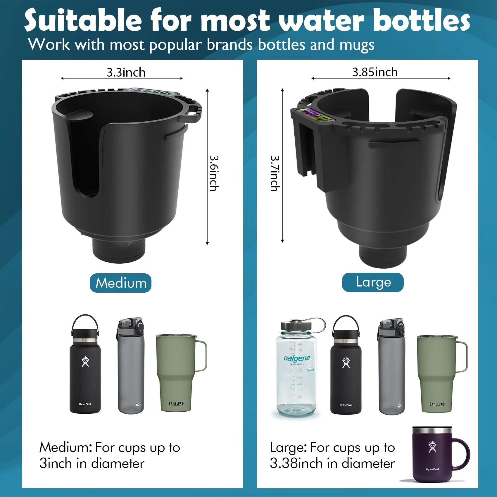 Porte-gobelet réglable pour kayak de pêche - Support multifonction pour canettes et leurres