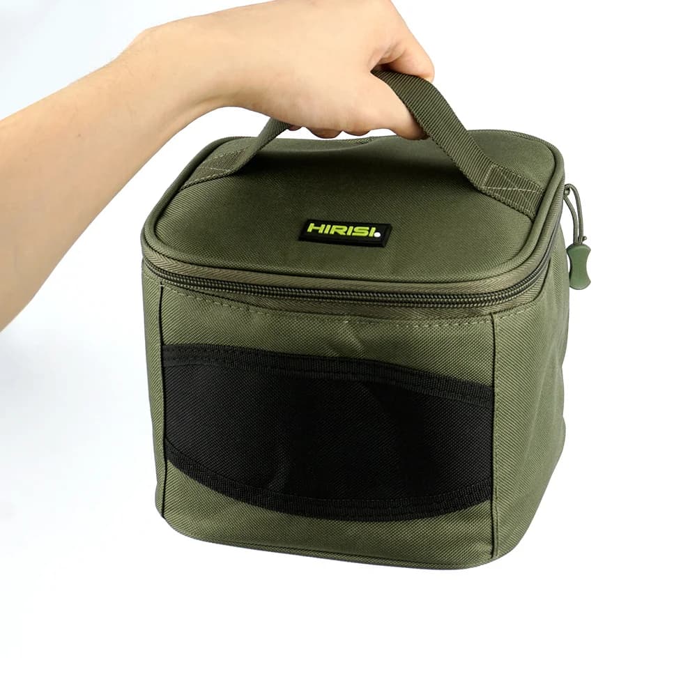 Sac de pêche portable pliable en oxford waterproof - Étui cubique pour matériel de pêche