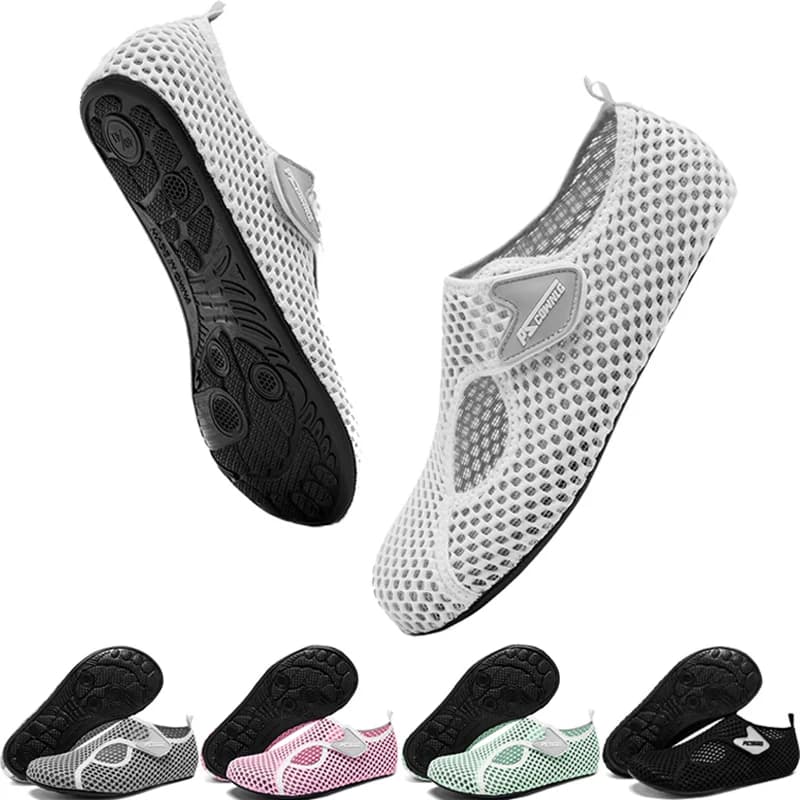 Chaussures aquatiques pêche unisex - Quick drying pour pêche en eau vive et plage