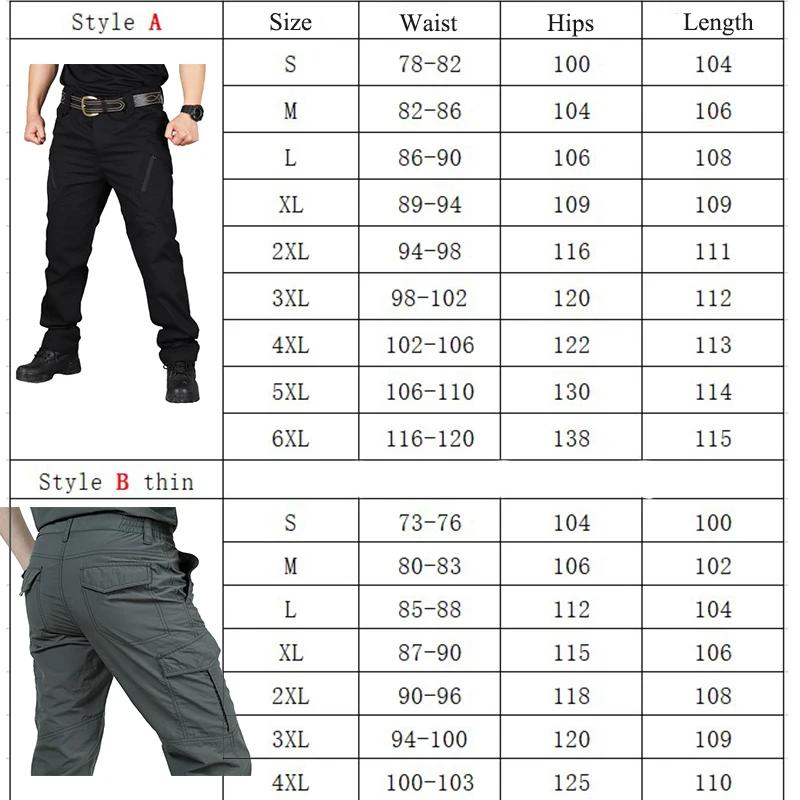 Pantalon tactique imperméable SWAT camouflage pêche chasse - Cargo multi-poches homme outdoor