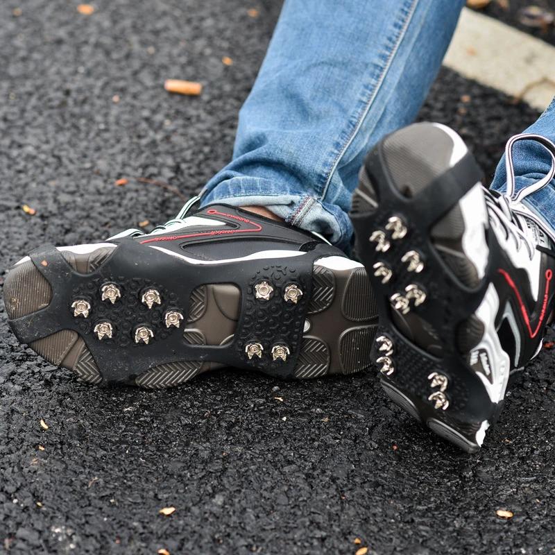 Crampons amovibles semelle bottes pêche récif rocheux antidérapants acier inoxydable 304 couvre-chaussures