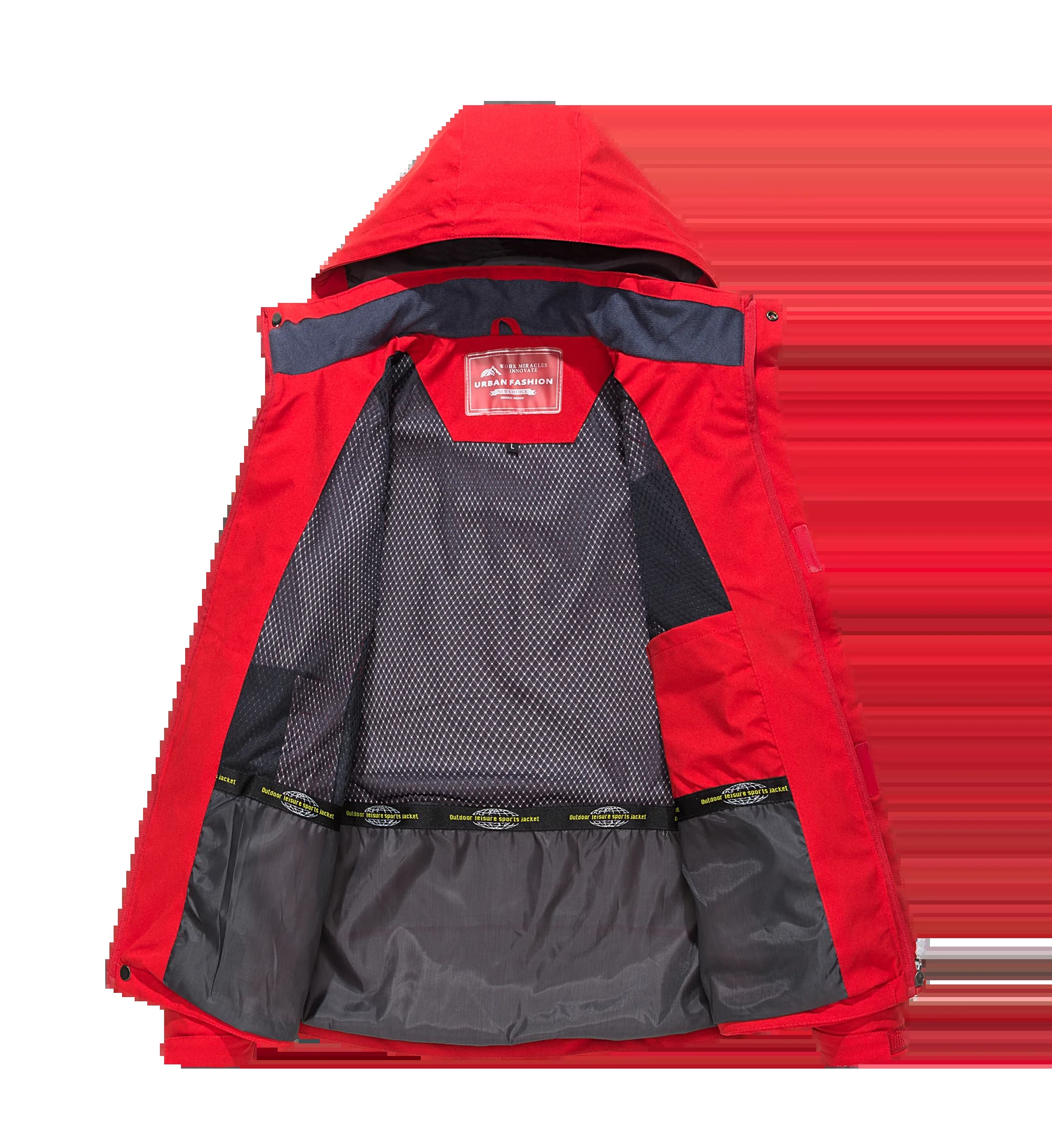 Veste de Pêche Imperméable Homme Grande Taille - Vêtement Technique Randonnée Chasse Extérieur