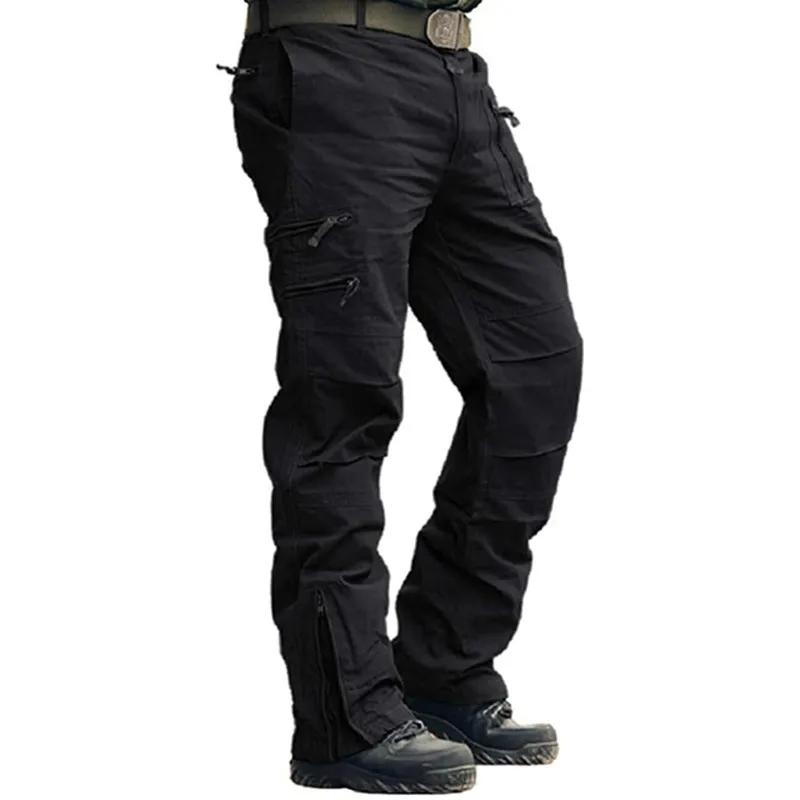 Salopette camouflage montagne pour hommes - Coton résistant zip droit - Pantalon tactique pêche