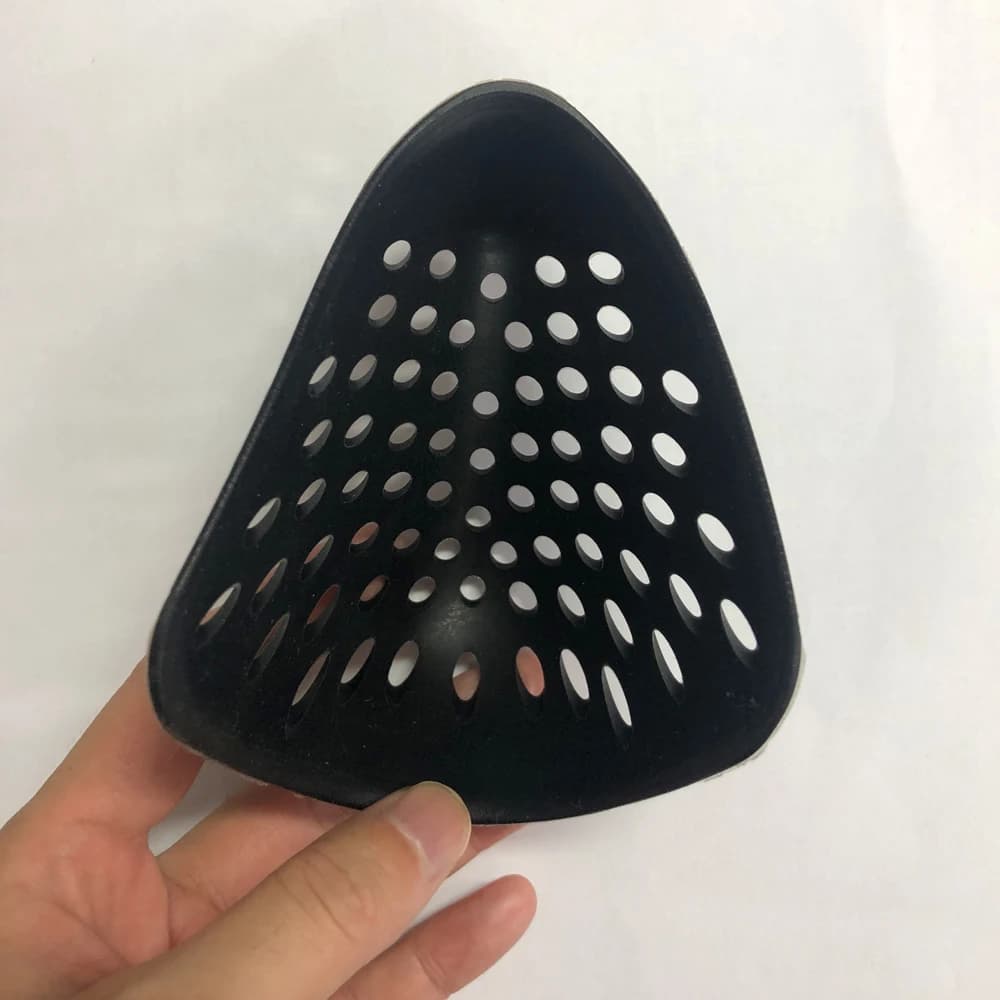 Masque silicone 3D demi-visage pour pêche - Protection camouflage contre les insectes et intempéries