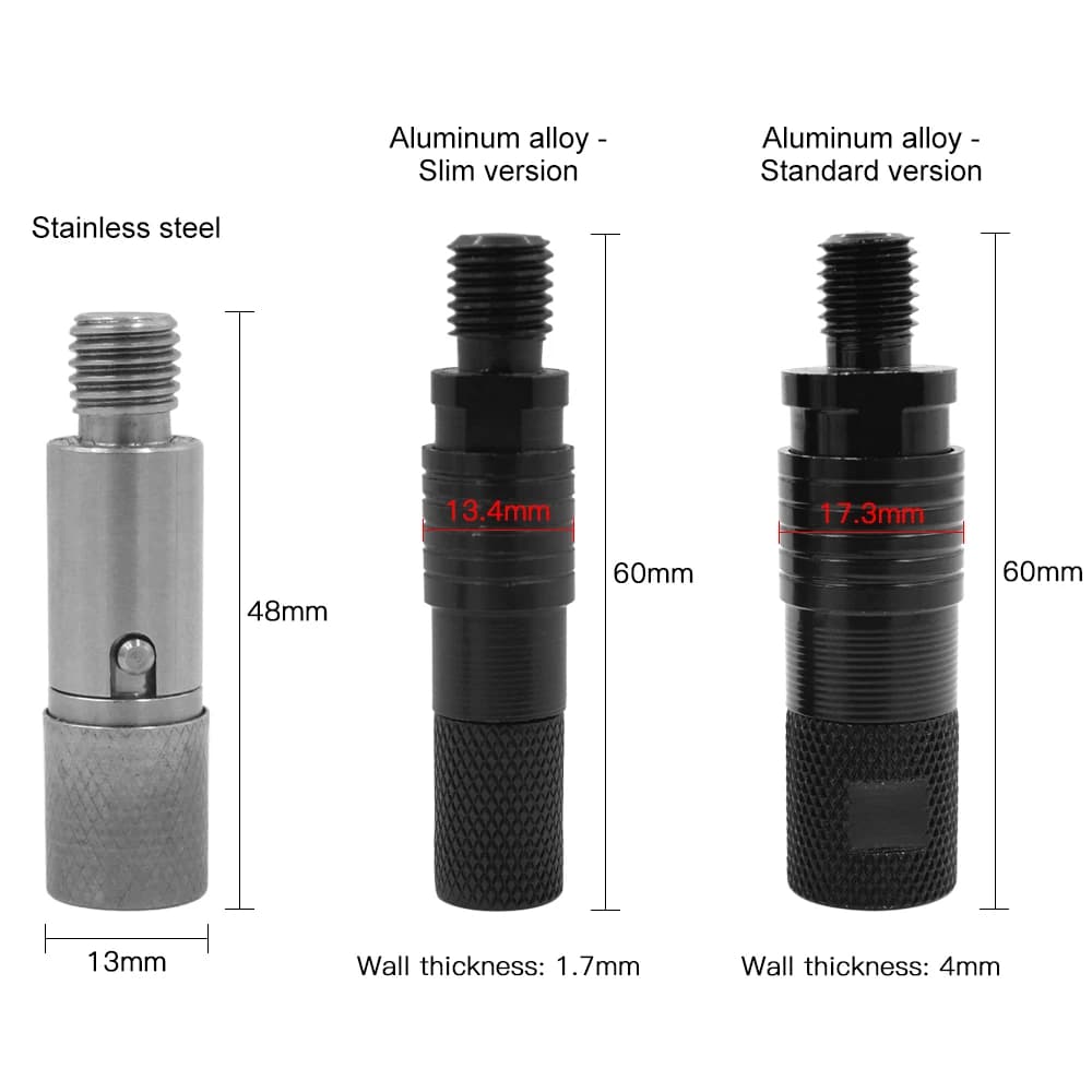 4 Pièces Connecteur Quick Release pour Rod Pod Support Alarme Pêche avec Libération Rapide Accessoire