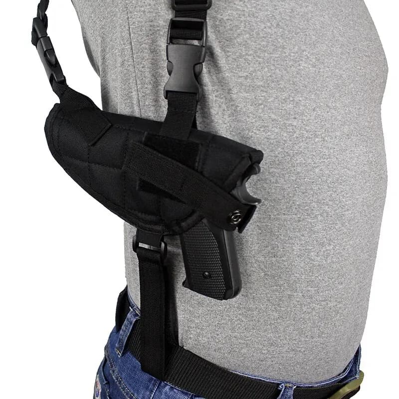 Holster pistolet universel main gauche droite pêche - Étui épaule port dissimulé Glock