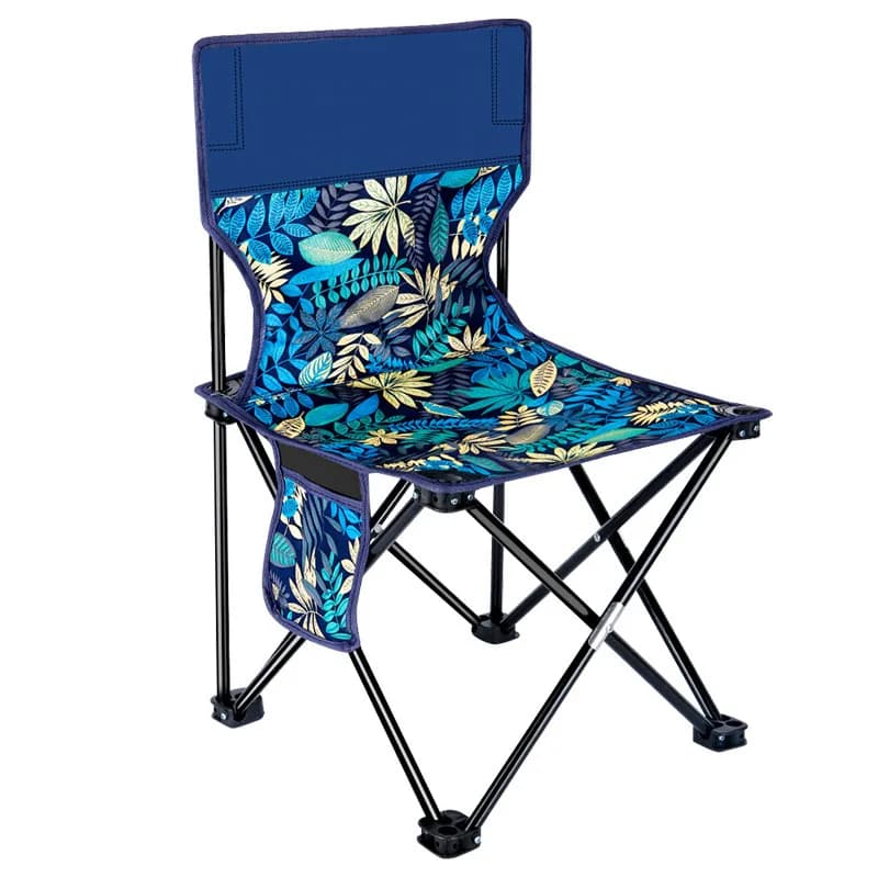 Chaise pliante pêche camping dessin portable plage loisirs extérieur siège léger transportable