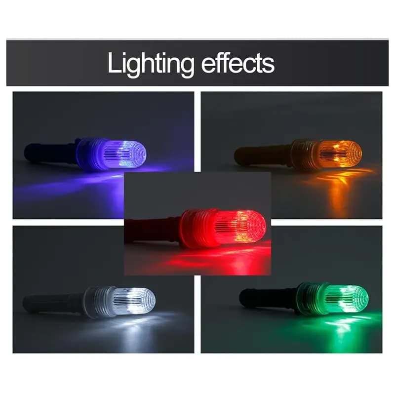 Lampe LED de pêche étanche à double flash - Signalisation maritime pour filets et bouées - Lumière d'avertissement