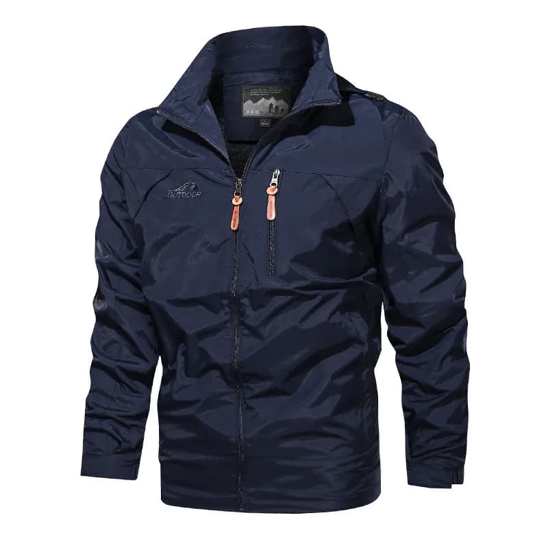 Parka homme grande taille anti-vent imperméable pour pêche printemps-automne sportive