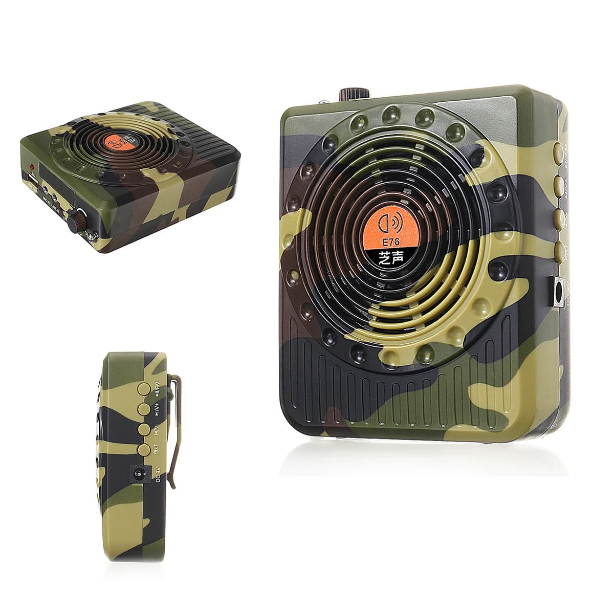 Amplificateur son appât télécommandé - Haut-parleur chasse professionnel prise EU