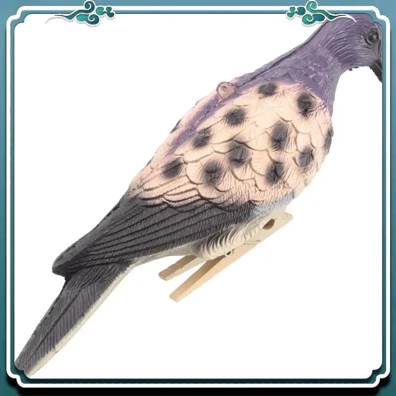 Kit 5 leurres colombe chasse - Appât bionique protection jardin contre pigeons et oiseaux nuisibles