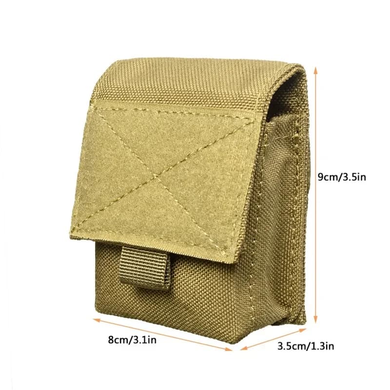 Poche Molle tactique chargeurs cigarettes ceinture pêche accessoires rangement