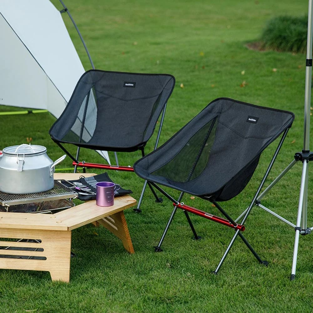 Chaise lune Naturehike pliable en alliage aluminium léger pour randonnée, pêche et plage