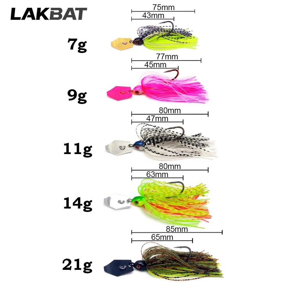 Leurre chatter bait spinner 7g à 21g avec lame danseuse pour vibrations intenses et pêche au buzzbait