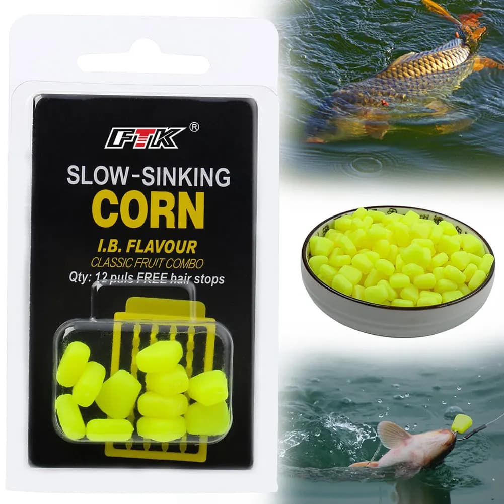 8/12 appâts flottants pour carpe saveur fruitée calmars - Leurres artificiels à descente lente
