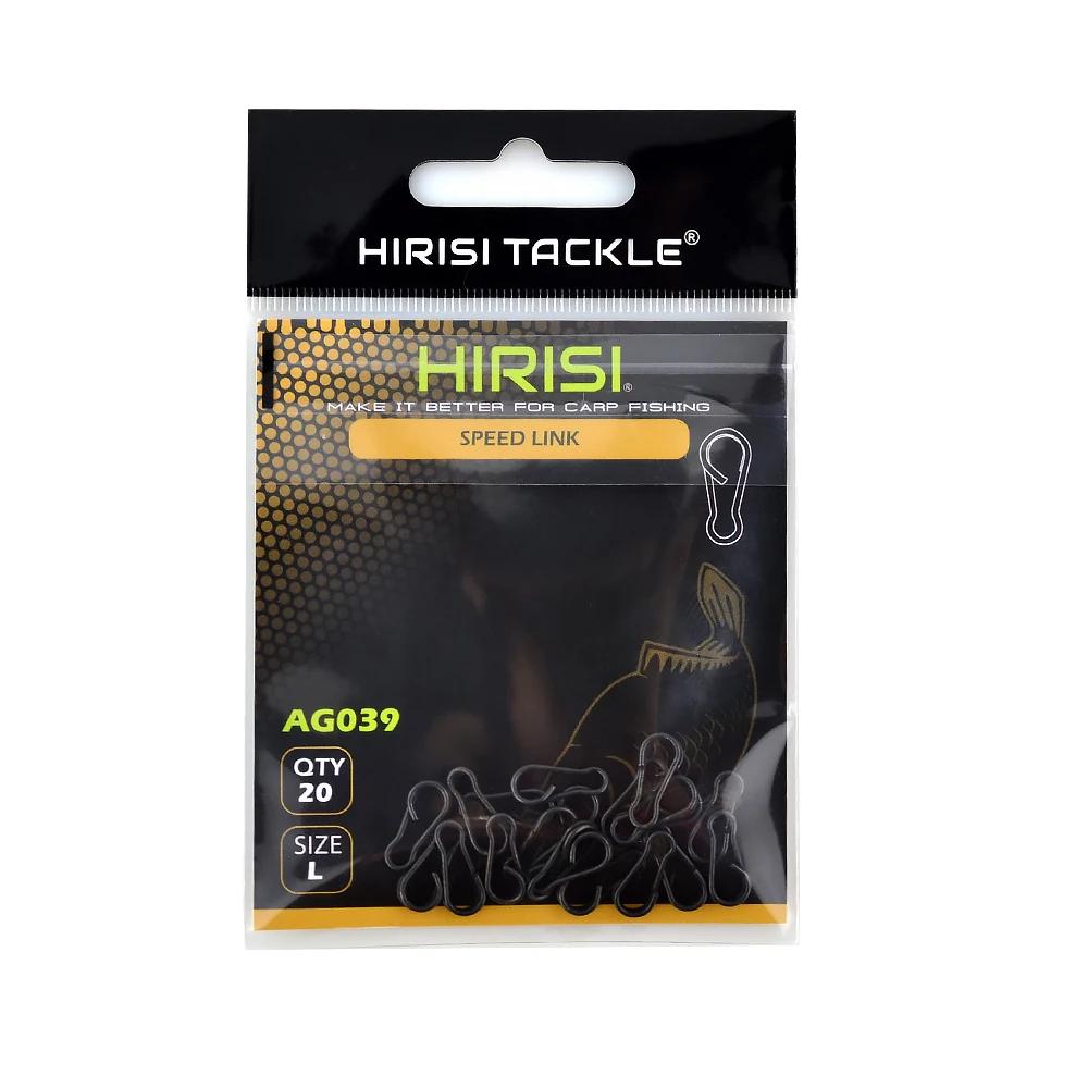 60 clips rapides AG039 pour pêche carpe - Attaches rapides émerillons changement instantané