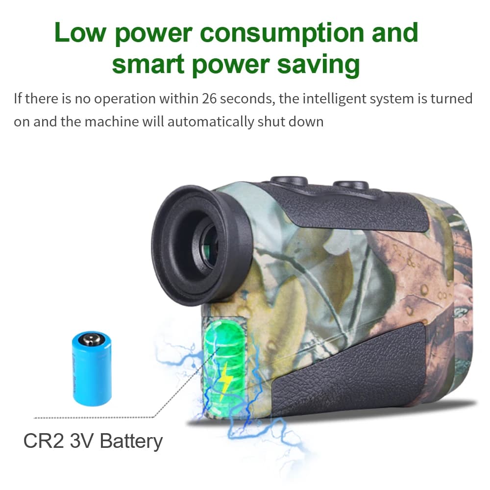 Télémètre laser REVASRI 8x avec jumelle - Mesure distance, angle, vitesse pour chasse et pêche