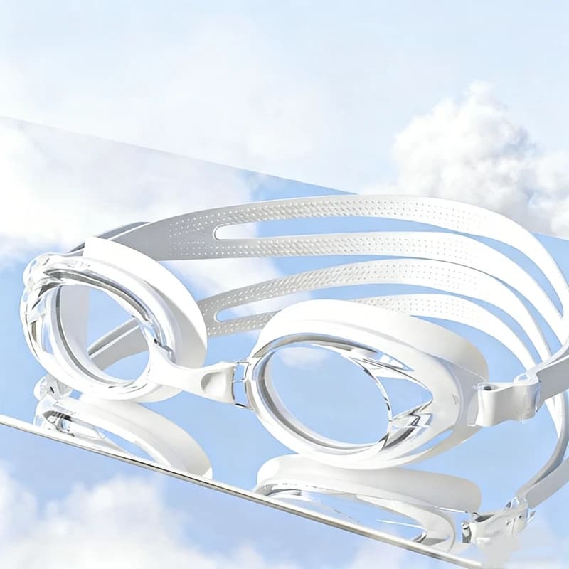 Lunettes de natation adulte vision HD étanches anti-buée unisexe pour natation loisir et entraînement