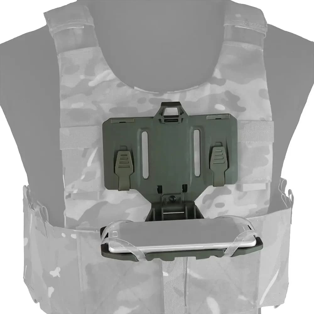 10 panneaux de navigation tactiques MOLLE pliables - Étuis pour cartes et supports téléphone 4.7-6.7 pouces