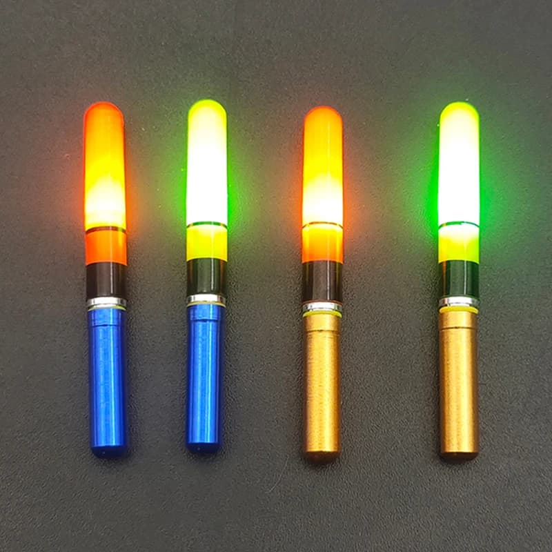 Flotteur lumineux LED pour pêche de nuit avec pile électrique et lumière intégrée