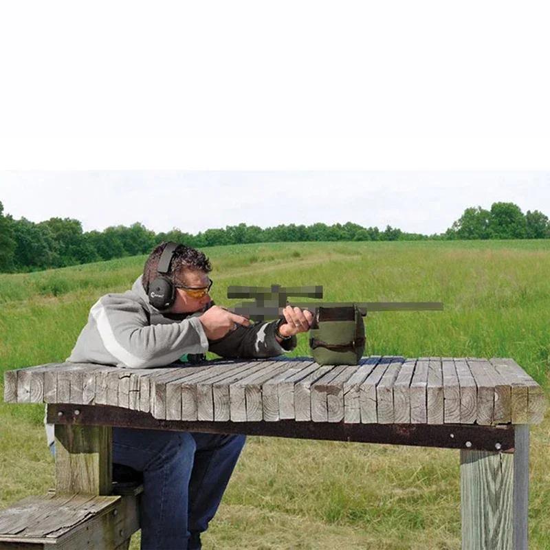 Support de tir avant et arrière pour fusil - Ensemble de sacs de support pour pêche et chasse