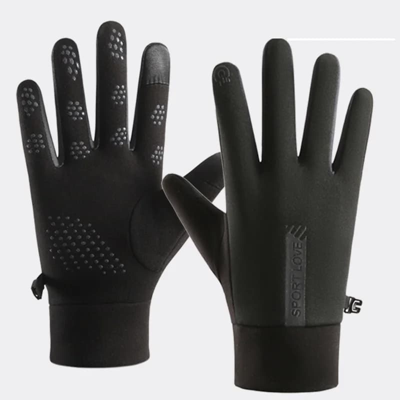 Gants de vélo femme hiver imperméables antidérapants - Résistance vent et froid pour sports outdoor