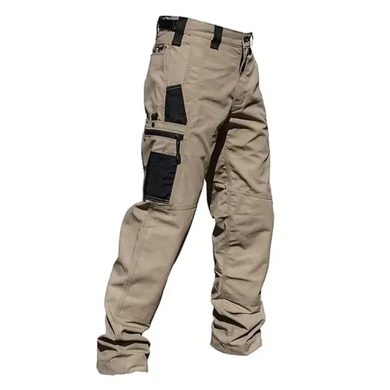 Pantalon cargo tactique imperméable résistant pêche chasse - Multi-poches homme outdoor durable
