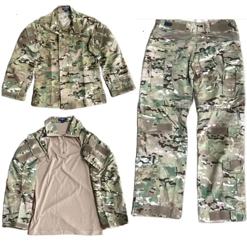 Combinaison combat GEN3 manches longues - Tenue pêche technique camouflage pour performance optimale