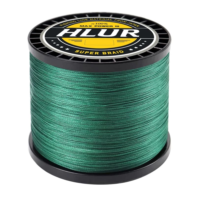 Ligne HLUR X4 braidée 4 brins 100M-1000M - Fil PE japonais super résistant 8-80LB pour pêche à la carpe