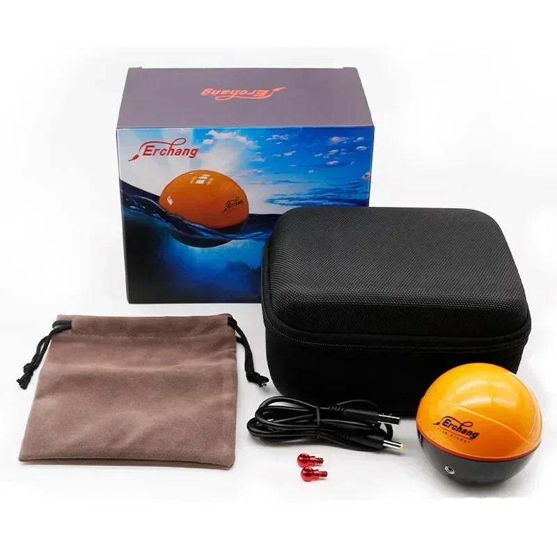 Erchang F68 Sondeur WiFi 100m pour iOS Android - Échosondeur Sans Fil Pêche Mer Lac