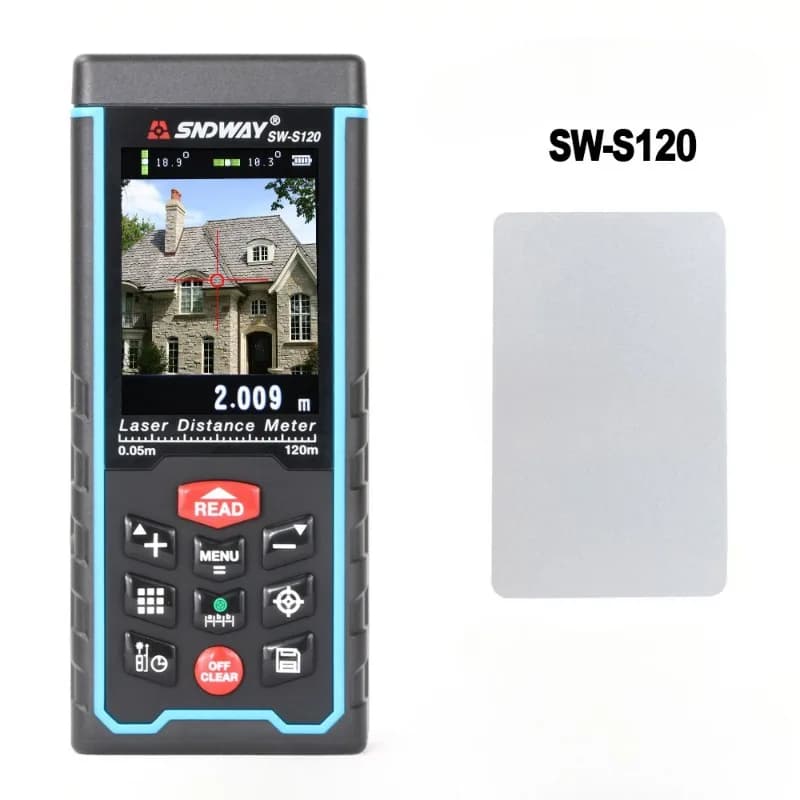 Télémètre laser caméra SW-S120 SNDWAY original 120M - Mesure volume angle haute qualité ruban digital