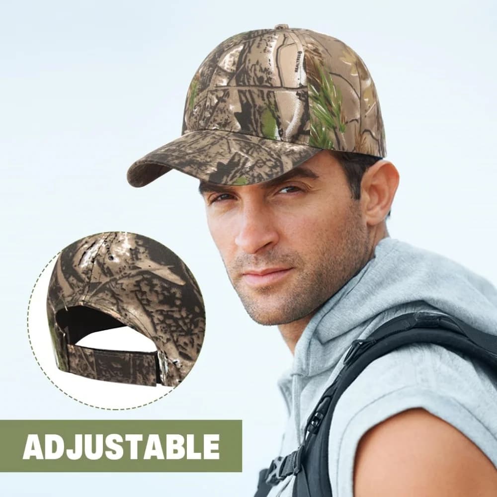 Casquette camouflage 7 couleurs pour pêche chasse randonnée été protection solaire hommes femmes